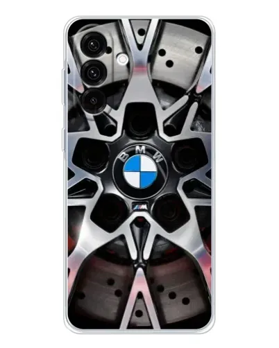 Чехол для Samsung Galaxy A17 с картинкой «BMW — деталь диска»