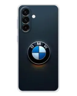 Чехол для Samsung Galaxy A17 с картинкой «Логотип BMW — минимализм»