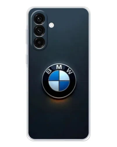 Чехол для Samsung Galaxy A17 с картинкой «Логотип BMW — минимализм»