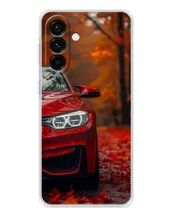 Чехол для Samsung Galaxy A17 с картинкой «Осенняя BMW M4»