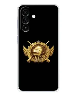 Чехол для Samsung Galaxy A17 с картинкой «PUBG — оранжевый градиент»
