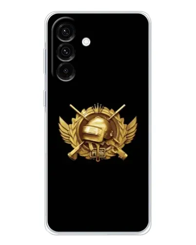 Чехол для Samsung Galaxy A17 с картинкой «PUBG — оранжевый градиент»