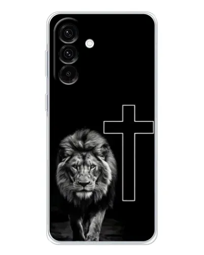 Чехол для Samsung Galaxy A17 с картинкой «Лев и Крест»