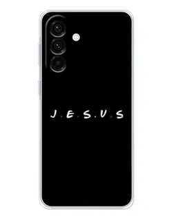 Чехол для Samsung Galaxy A17 с картинкой «Точки веры J.E.S.U.S.»