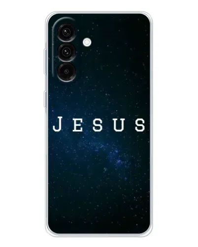 Чехол для Samsung Galaxy A17 с картинкой «Звездное небо Jesus»