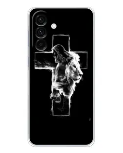 Чохол для Samsung Galaxy A17 з картинкою «Сяючий хрест Jesus»