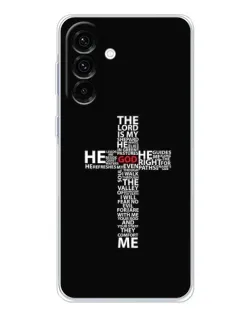 Чохол для Samsung Galaxy A17 з картинкою «Текстовий хрест»