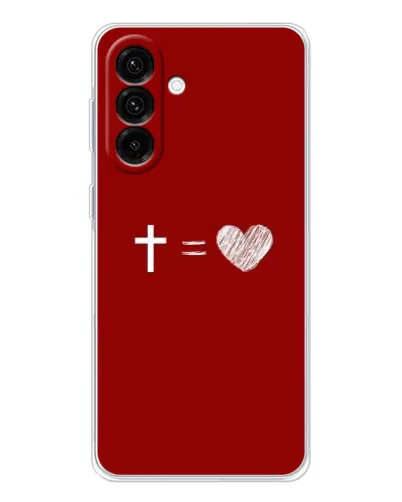 Чехол для Samsung Galaxy A17 с картинкой «Уравнение любви» Чехол для Samsung Galaxy A17 с картинкой «Уравнение любви»