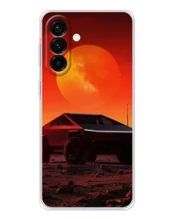 Чохол для Samsung Galaxy A17 з картинкою «Cybertruck на Марсі» Чохол для Samsung Galaxy A17 з картинкою «Cybertruck на Марсі»