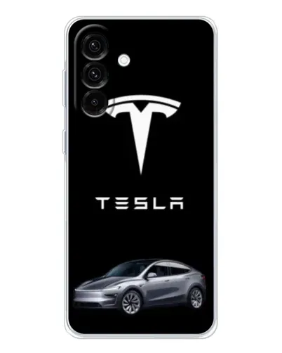 Чехол для Samsung Galaxy A17 с картинкой «Tesla Model Y» Чехол для Samsung Galaxy A17 с картинкой «Tesla Model Y»