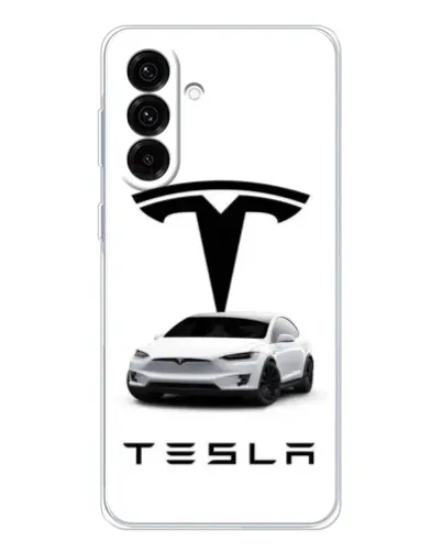 Чехол для Samsung Galaxy A17 с картинкой «Tesla White Style» Чехол для Samsung Galaxy A17 с картинкой «Tesla White Style»