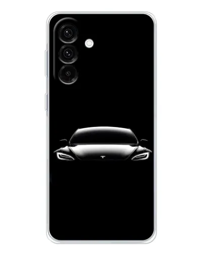 Чехол для Samsung Galaxy A17 с картинкой «Фары Tesla Night» Чехол для Samsung Galaxy A17 с картинкой «Фары Tesla Night»