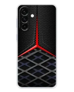 Чехол для Samsung Galaxy A17 с картинкой «Mercedes Carbon Grid»
