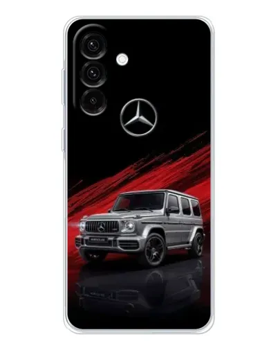 Чехол для Samsung Galaxy A17 с картинкой «Mercedes G-Class красный» Чехол для Samsung Galaxy A17 с картинкой «Mercedes G-Class красный»