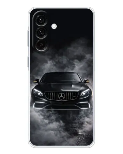 Чехол для Samsung Galaxy A17 с картинкой «Mercedes в дыму» Чехол для Samsung Galaxy A17 с картинкой «Mercedes в дыму»