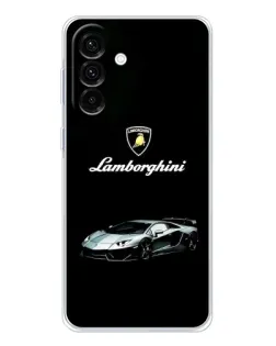 Чохол для Samsung Galaxy A17 з картинкою «Логотип Lamborghini класика»