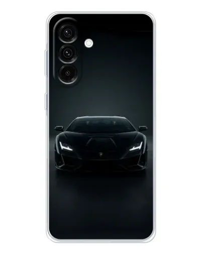 Чохол для Samsung Galaxy A17 з картинкою «Чорний Lamborghini Aventador»