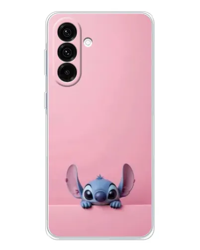 Чехол для Samsung Galaxy A17 с картинкой «Stitch выглядывает»
