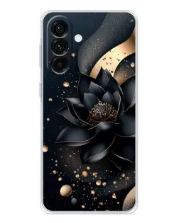 Чохол для Samsung Galaxy A17 з картинкою «Чорний лотос»