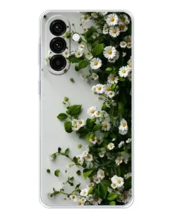 Чохол для Samsung Galaxy A17 з картинкою «Гілка дрібних білих квітів»