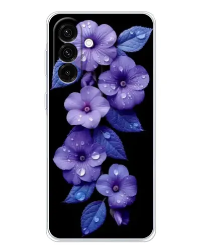 Чехол для Samsung Galaxy A17 с картинкой «Фиолетовые цветы с росою» Чехол для Samsung Galaxy A17 с картинкой «Фиолетовые цветы с росою»