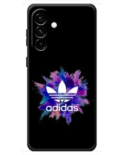 Чехол для Samsung Galaxy A18 4G с картинкой «Взрыв красок Adidas»