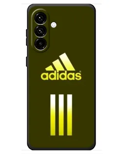 Чехол для Samsung Galaxy A18 4G с картинкой «Оливковый градиент Adidas»
