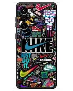 Чехол для Samsung Galaxy A18 4G с картинкой «Яркий коллаж Nike» Чехол для Samsung Galaxy A18 4G с картинкой «Яркий коллаж Nike»