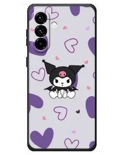 Чехол для Samsung Galaxy A18 4G с картинкой «Kuromi и лавандовые сердца» Чехол для Samsung Galaxy A18 4G с картинкой «Kuromi и лавандовые сердца»