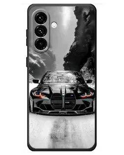Чехол для Samsung Galaxy A18 4G с картинкой «BMW — акварельный дрифт» Чехол для Samsung Galaxy A18 4G с картинкой «BMW — акварельный дрифт»