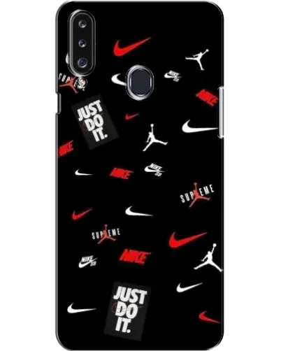 Чехол для Samsung Galaxy A20s (A207) с картинкой «Nike Mix Pattern»
