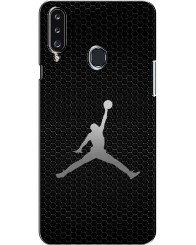 Чехол для Samsung Galaxy A20s (A207) с картинкой «Jordan Dark Carbon»