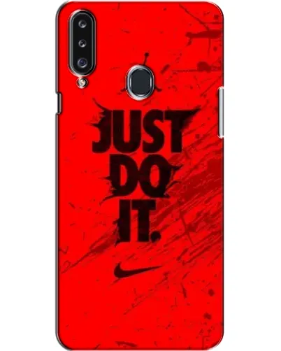 Чехол для Samsung Galaxy A20s (A207) с картинкой «Nike Just Do It»