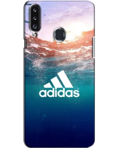 Чехол для Samsung Galaxy A20s (A207) с картинкой «Океанская глубина адидас» Чехол для Samsung Galaxy A20s (A207) с картинкой «Океанская глубина адидас»