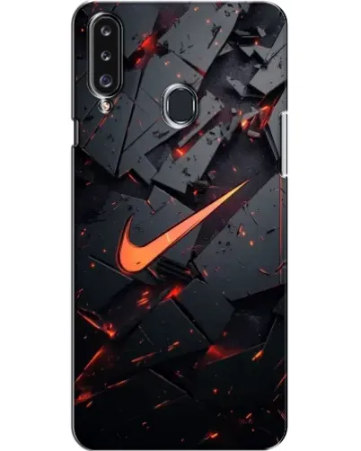Чехол для Samsung Galaxy A20s (A207) с картинкой «Nike — эффект разломов» Чехол для Samsung Galaxy A20s (A207) с картинкой «Nike — эффект разломов»
