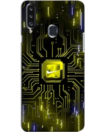 Чехол для Samsung Galaxy A20s (A207) с картинкой «Nike — золотая искра» Чехол для Samsung Galaxy A20s (A207) с картинкой «Nike — золотая искра»