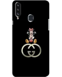 Чехол для Samsung Galaxy A20s (A207) с картинкой «Минни Маус на лого» Чехол для Samsung Galaxy A20s (A207) с картинкой «Минни Маус на лого»