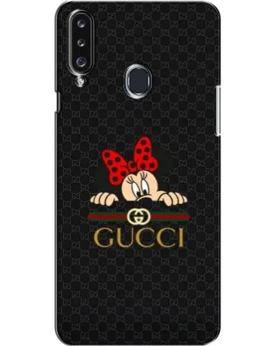 Чехол для Samsung Galaxy A20s (A207) с картинкой «Минни Маус Gucci — черный» Чехол для Samsung Galaxy A20s (A207) с картинкой «Минни Маус Gucci — черный»