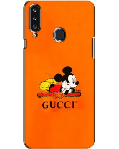 Чехол для Samsung Galaxy A20s (A207) с картинкой «Микки Маус Gucci — оранж» Чехол для Samsung Galaxy A20s (A207) с картинкой «Микки Маус Gucci — оранж»