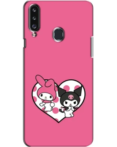 Чехол для Samsung Galaxy A20s (A207) с картинкой «Kuromi и My Melody» Чехол для Samsung Galaxy A20s (A207) с картинкой «Kuromi и My Melody»