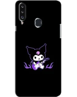 Чехол для Samsung Galaxy A20s (A207) с картинкой «Электрическая Kuromi»