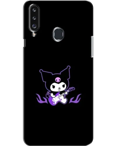 Чехол для Samsung Galaxy A20s (A207) с картинкой «Электрическая Kuromi» Чехол для Samsung Galaxy A20s (A207) с картинкой «Электрическая Kuromi»