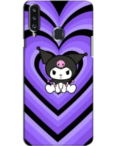 Чехол для Samsung Galaxy A20s (A207) с картинкой «Kuromi и фиолетовые сердца» Чехол для Samsung Galaxy A20s (A207) с картинкой «Kuromi и фиолетовые сердца»