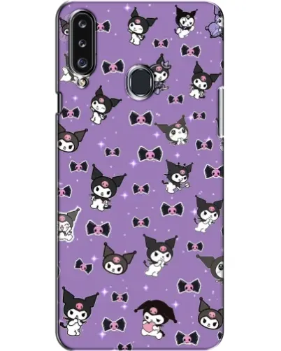 Чехол для Samsung Galaxy A20s (A207) с картинкой «Kuromi — паттерн» Чехол для Samsung Galaxy A20s (A207) с картинкой «Kuromi — паттерн»
