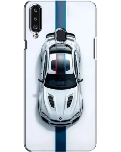 Чехол для Samsung Galaxy A20s (A207) с картинкой «Вид сверху — BMW M»
