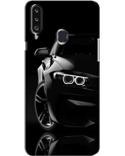 Чехол для Samsung Galaxy A20s (A207) с картинкой «Черная BMW — профиль» Чехол для Samsung Galaxy A20s (A207) с картинкой «Черная BMW — профиль»
