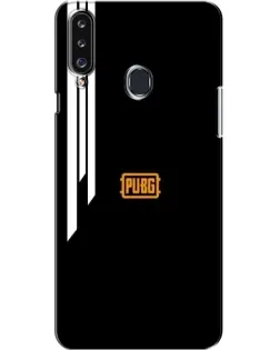 Чехол для Samsung Galaxy A20s (A207) с картинкой «PUBG — вертикальные линии»