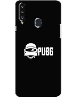 Чехол для Samsung Galaxy A20s (A207) с картинкой «PUBG — классический лого»