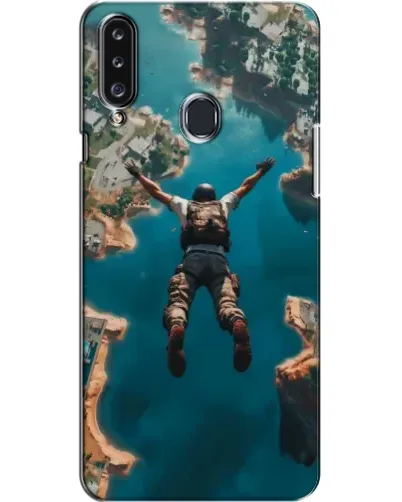 Чехол для Samsung Galaxy A20s (A207) с картинкой «PUBG — свободное падение»
