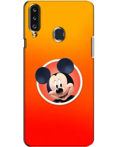 Чехол для Samsung Galaxy A20s (A207) с картинкой «Mickey в круге»